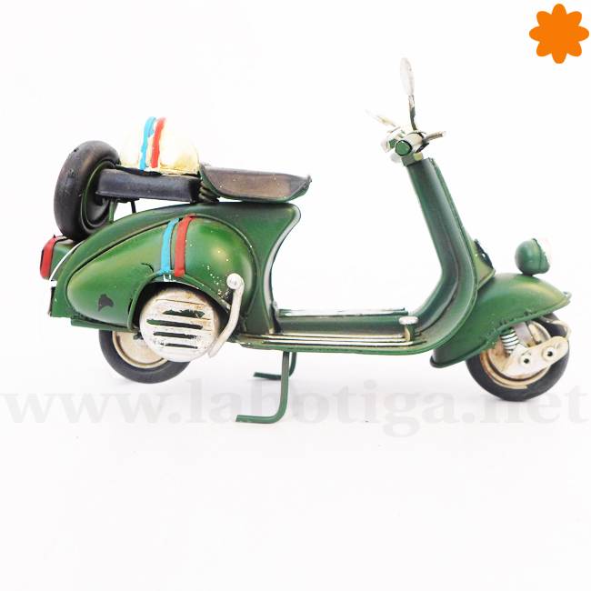 Pequeña Vespa que es una figura decorativa Pequeña Vespa que es una figura decorativa