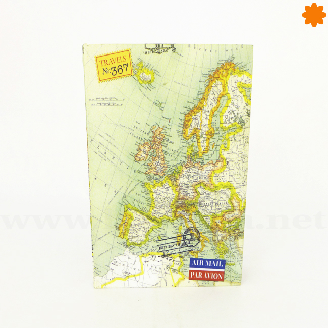 caja libro mapa europa