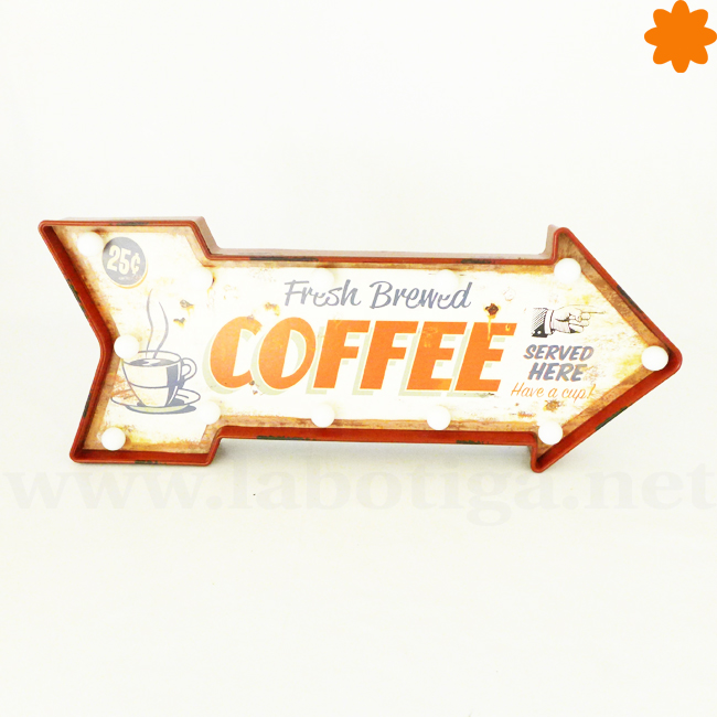 coffee_served_here_genial_flecha_de_metal_con_luces_para_la_pared