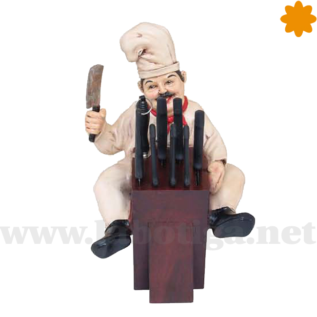 divertido_cocinero_portacuchillos_con_hacha_de_cocina