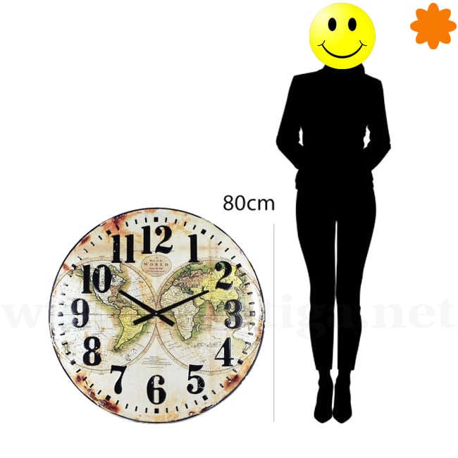 Este es uno de los relojes de pared más grandes disponibles Este es uno de los relojes de pared más grandes disponibles