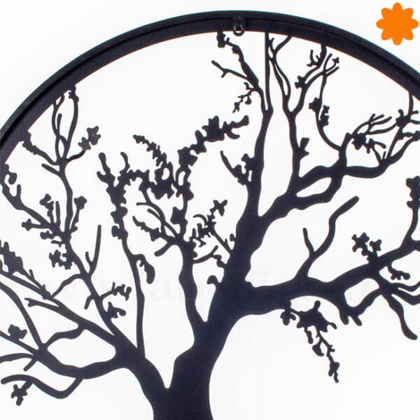 Detalle edel árbol de la vida decorativo en estilo japonés para colgar